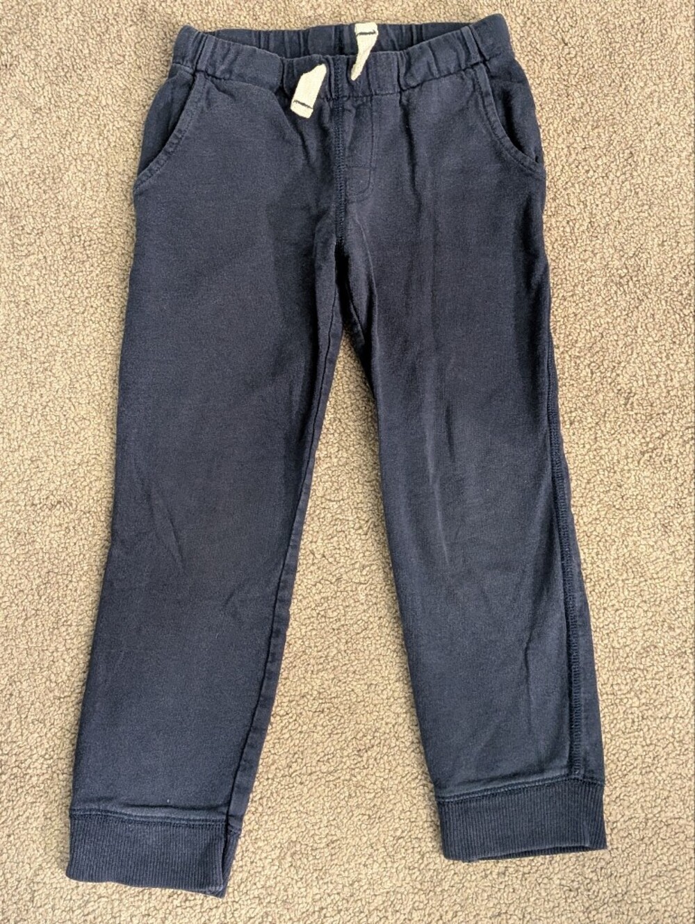 Carter's navy blue terry joggers size 5t